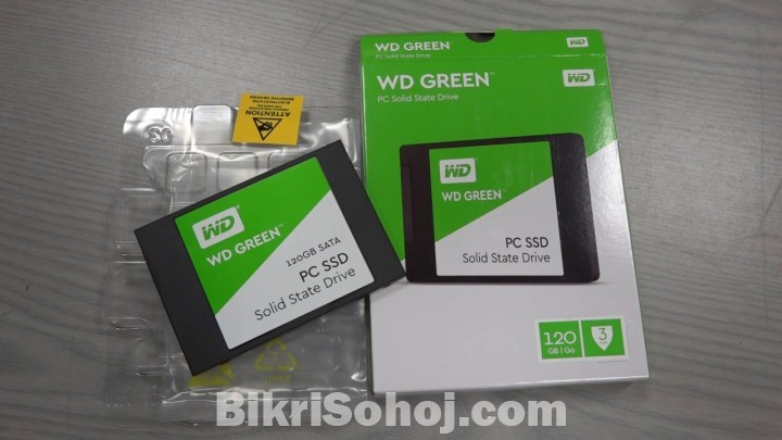 Western Digital Green Chennel Product 120GB SSD